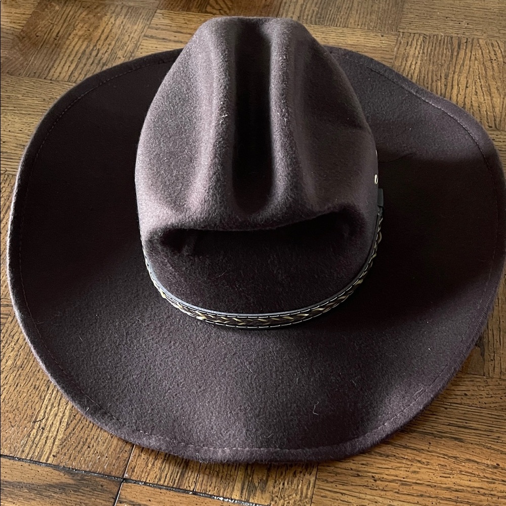 Dark Brown Pigalle Western Hat
